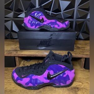 Nike Foamposite Pro Purple Camo